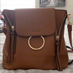 Leather handbag/backpack